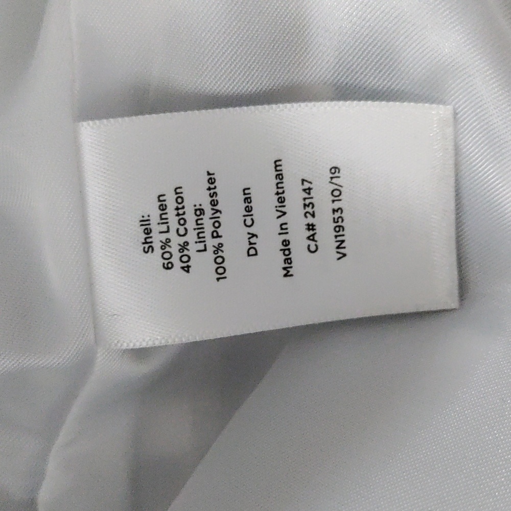 Talbots Classic Black and White Gingham Blazer - Picture 11 of 12
